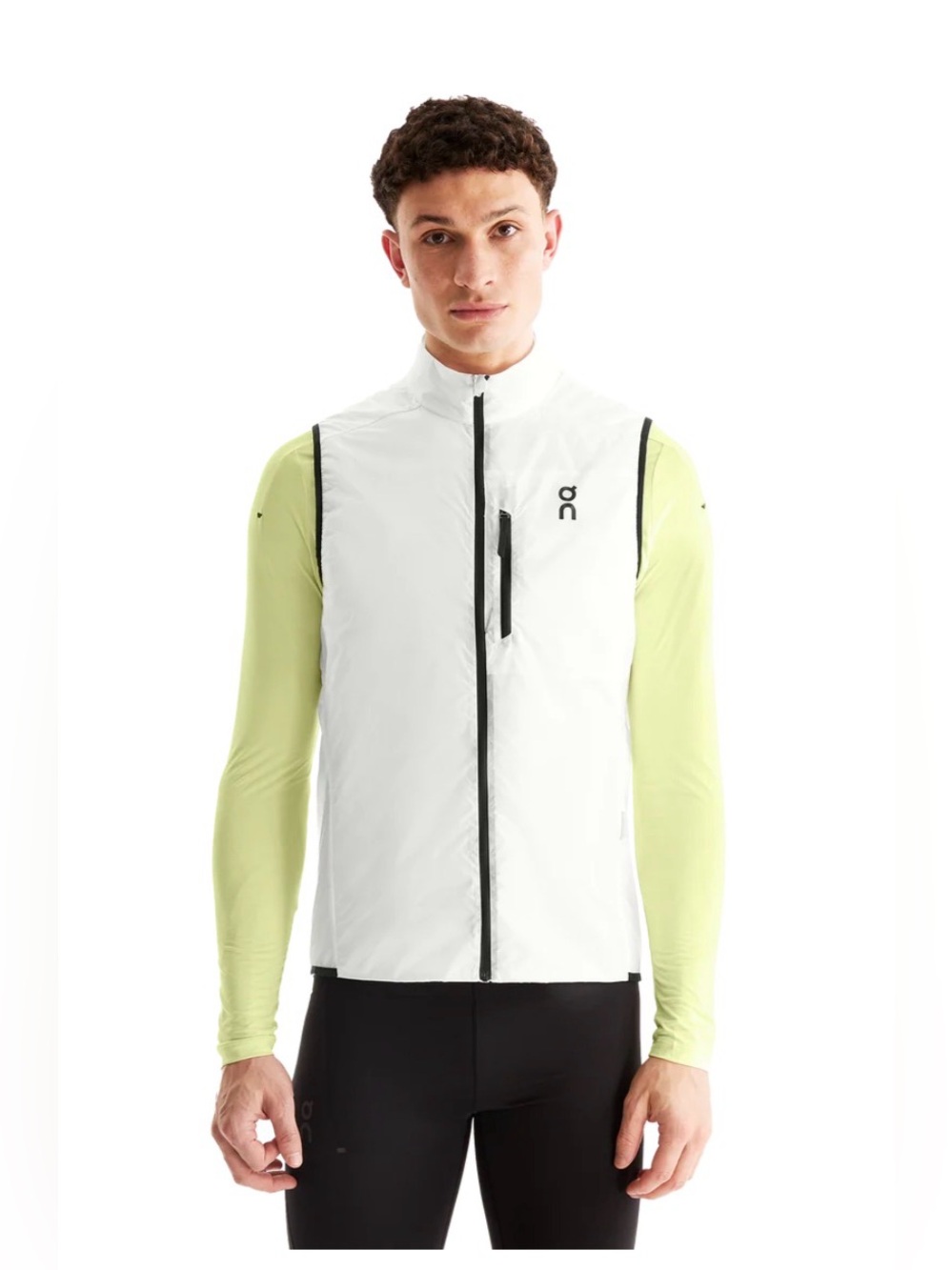 On Clouds Weather Running Vest, Bright White. Men’s Small/Women’s Medium. NWOT